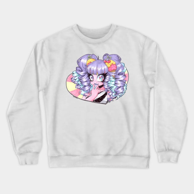 Sugar Sweet Crewneck Sweatshirt by CorpseCutie